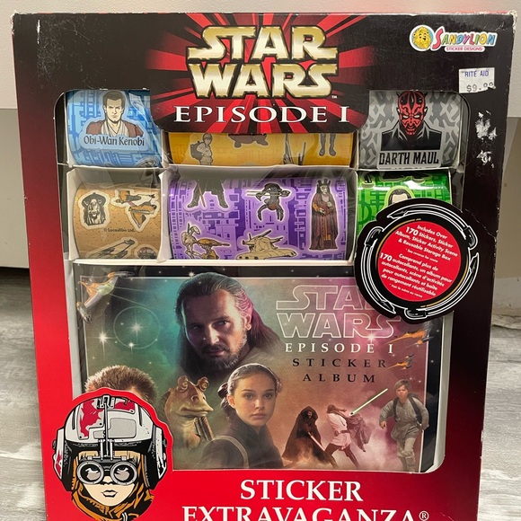 Vintage Star Wars Sticker Set - Picture 3 of 4